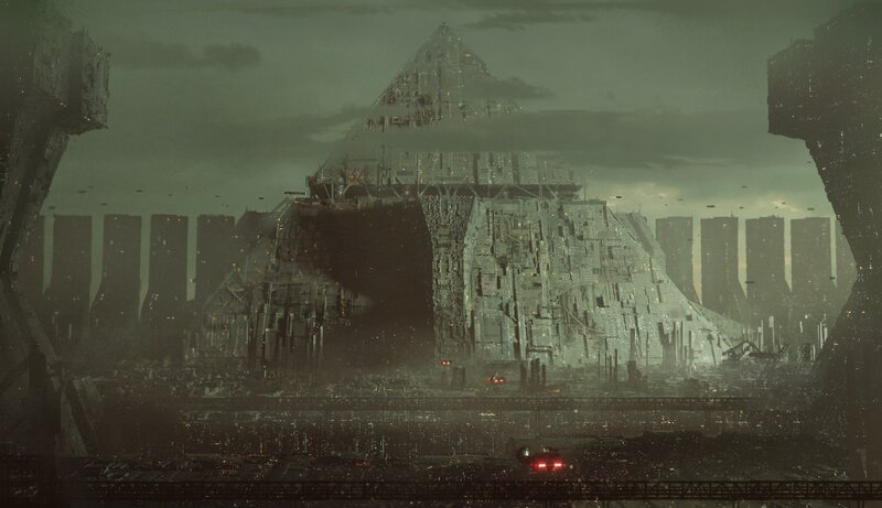 Pyramid-shaped City