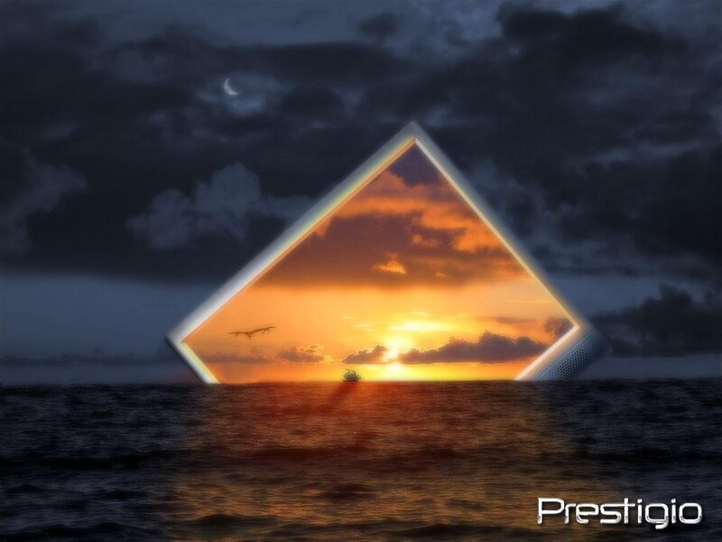 Pyramid-shaped Portal
