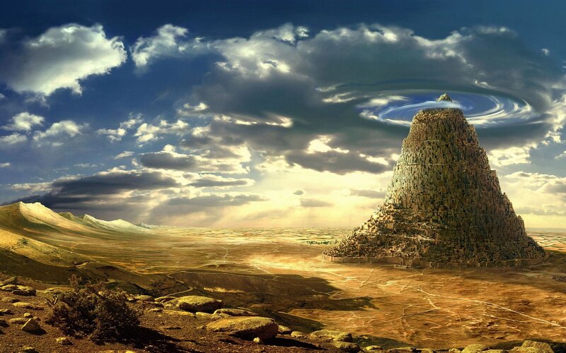 Pyramid-shaped Structure