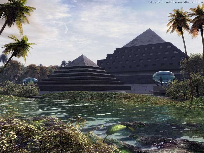 Pyramids in Jungle