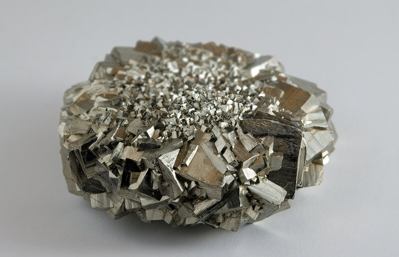 pyrite mineral cluster
