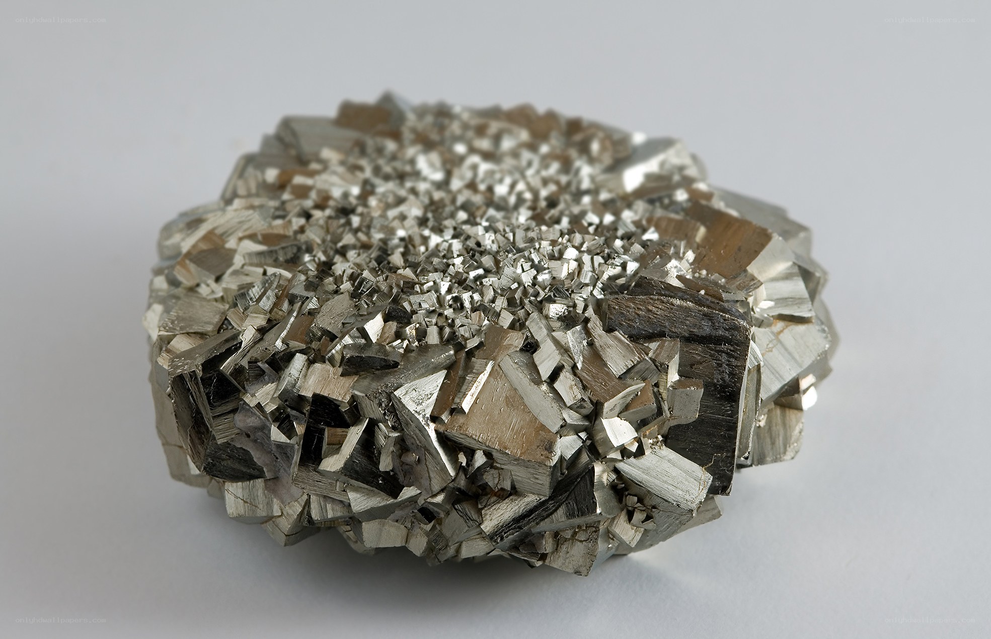 pyrite mineral cluster