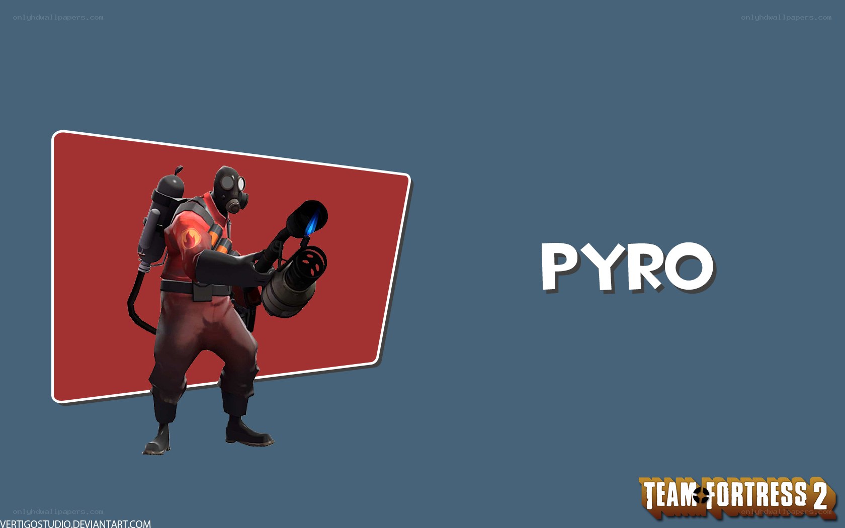 Pyro character from Team Fortress 2