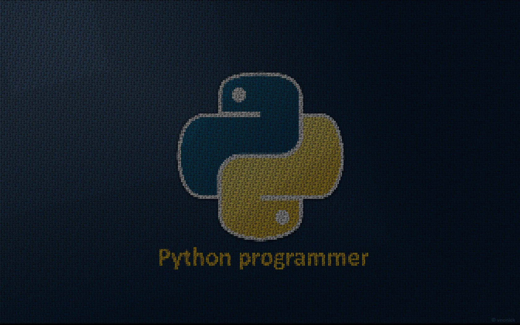 Python programmer logo