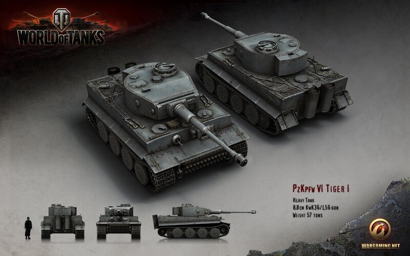 PzKpfw VI Tiger I Tank — Gray