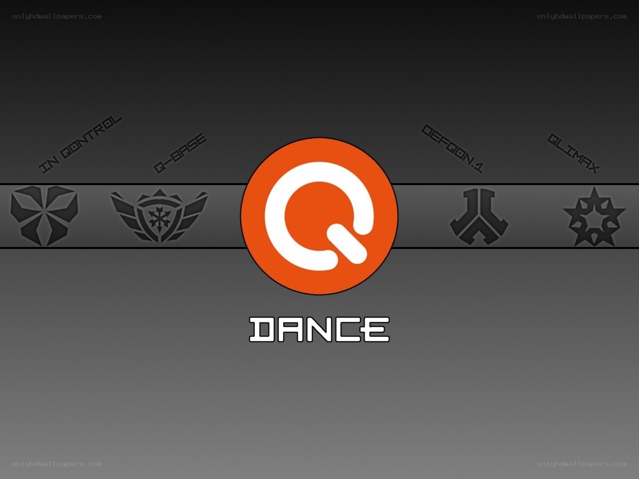 Q-dance event branding