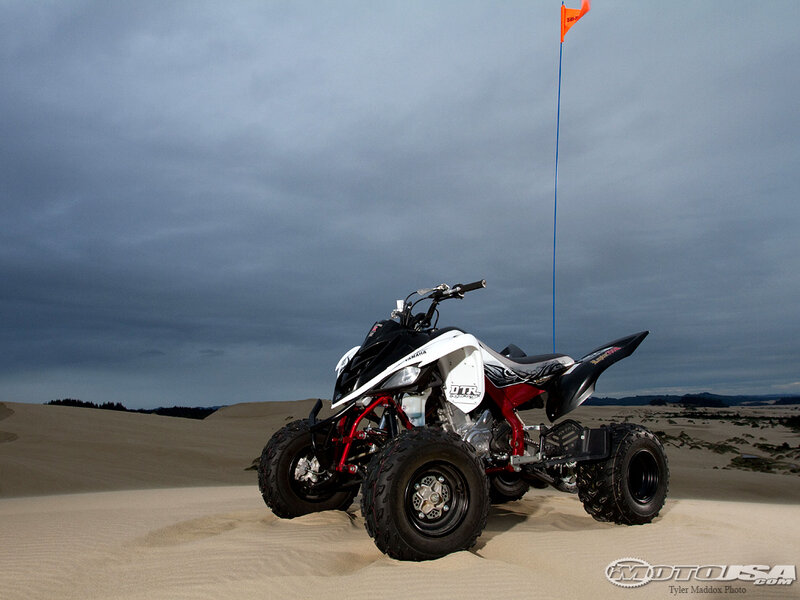 Quad Bike on Sand Dunes
