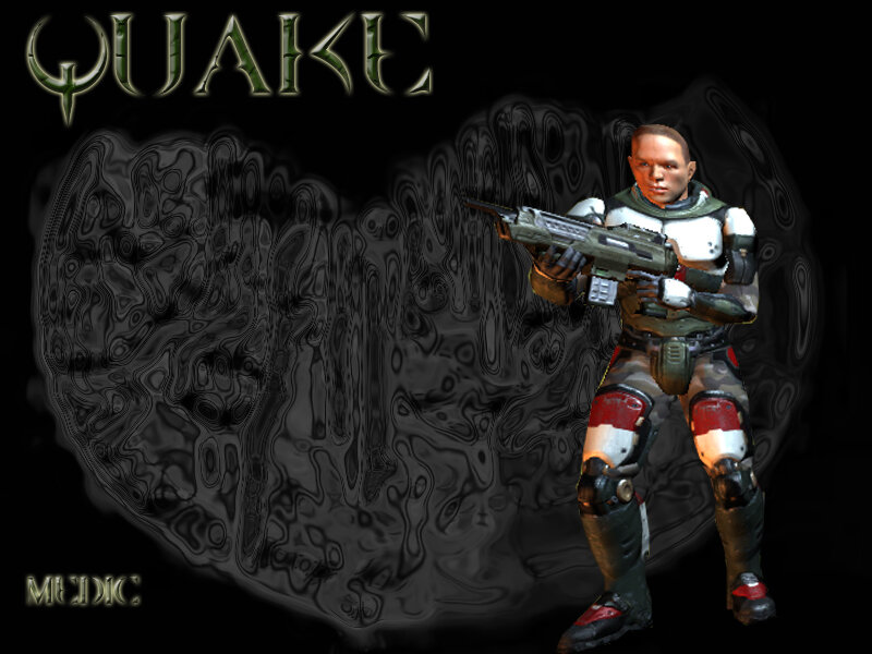 Quake medic character