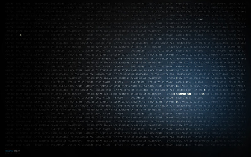 Quantum binary code