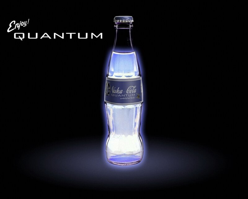Quantum Nuka-Cola bottle
