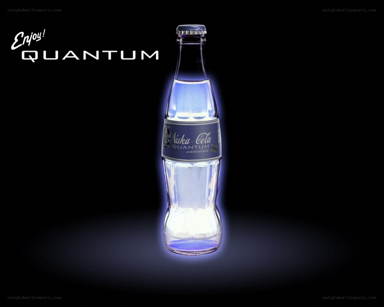 Quantum Nuka-Cola bottle