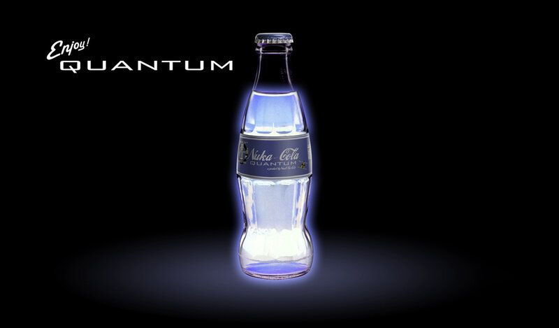 Quantum Nuka-Cola bottle