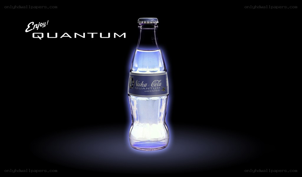 Quantum Nuka-Cola bottle