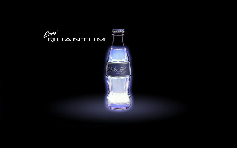 Quantum Nuka-Cola bottle