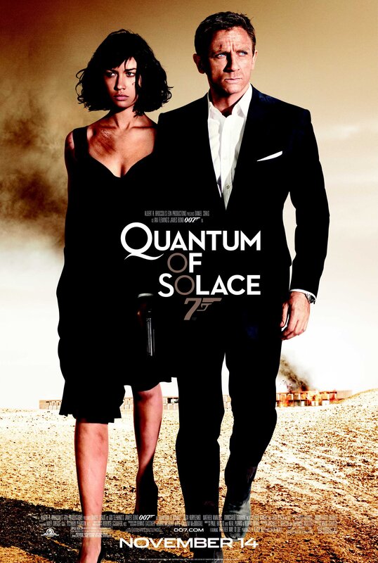 Quantum of Solace movie poster