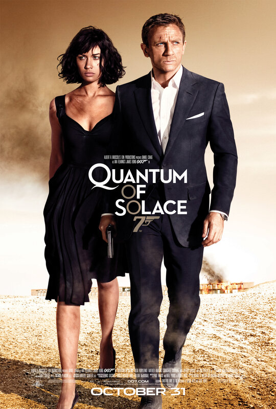 Quantum of Solace movie poster