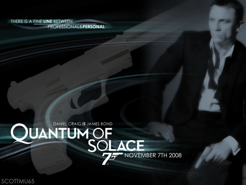 Quantum of Solace movie poster