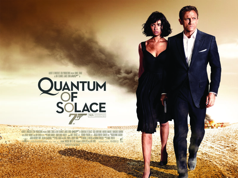 Quantum of Solace movie poster