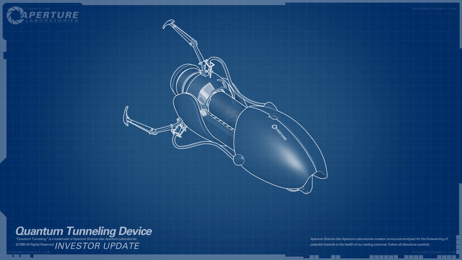 Quantum Tunneling Device blueprint