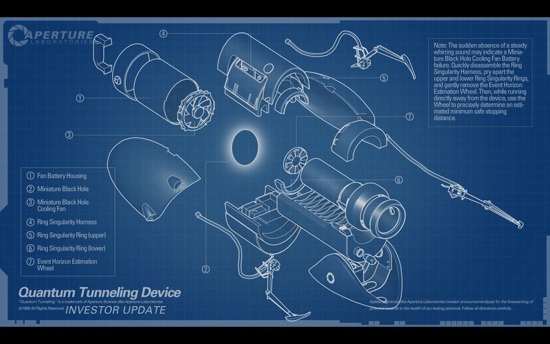 Quantum Tunneling Device blueprint