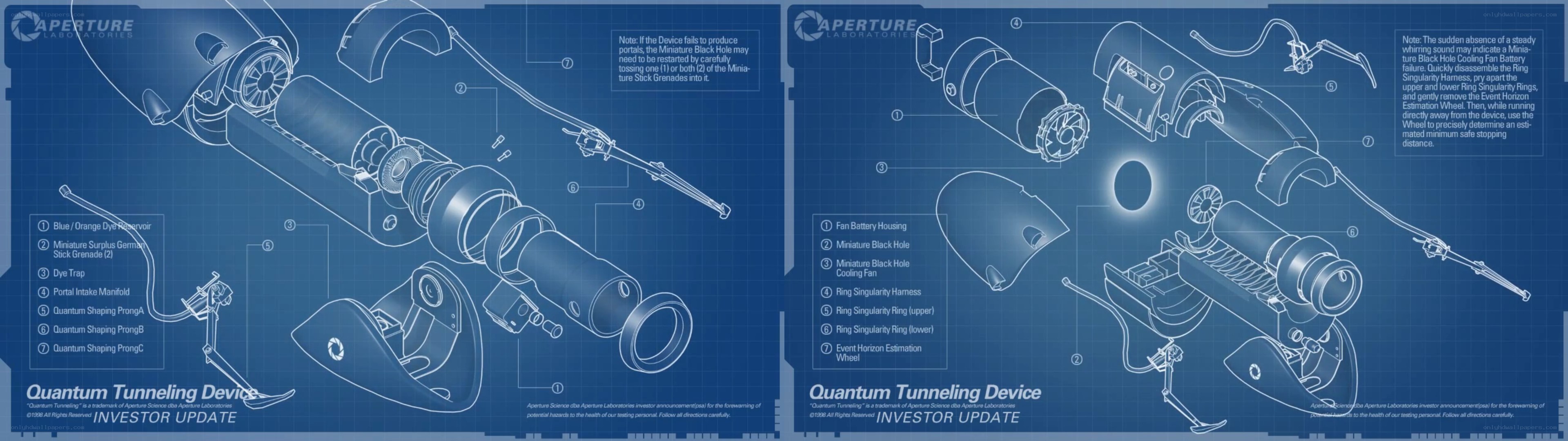 Quantum Tunneling Device blueprint