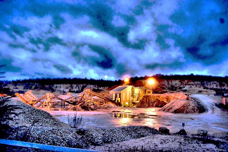 Quarry at Night