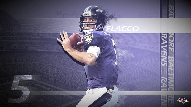 Quarterback Holding Football