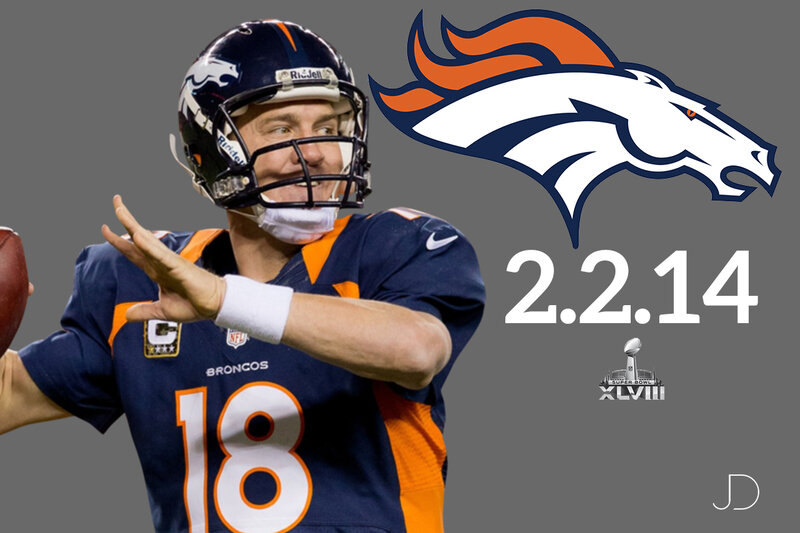 Quarterback Throwing Ball — Blue