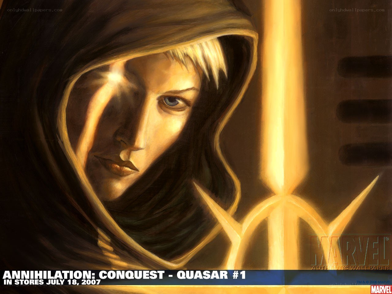 Quasar from Annihilation Conquest