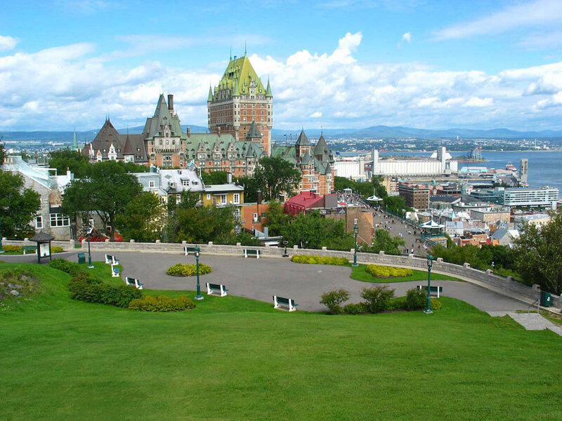 Quebec City skyline view