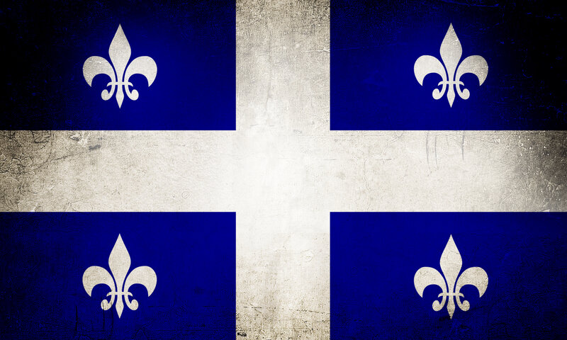 Quebec Flag — Blue