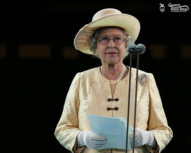 Queen at Commonwealth Games