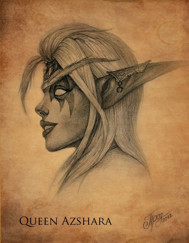 Queen Azshara portrait