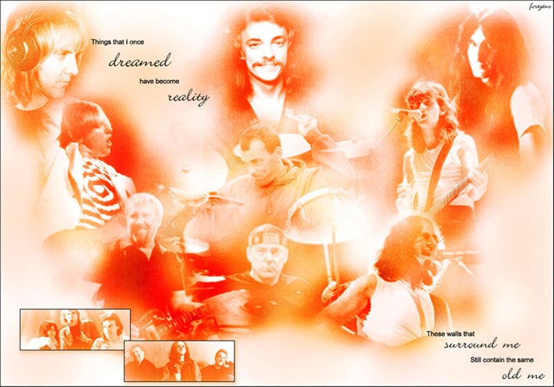 Queen band collage