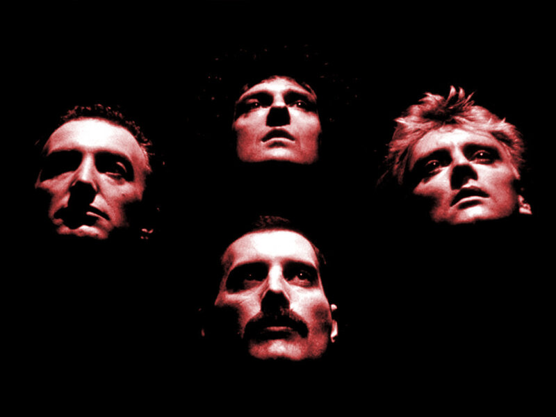 Queen band members portrait
