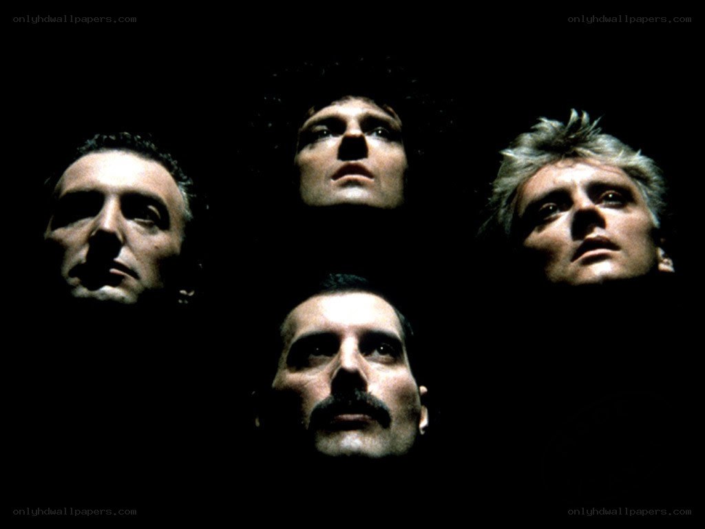 Queen band members portrait