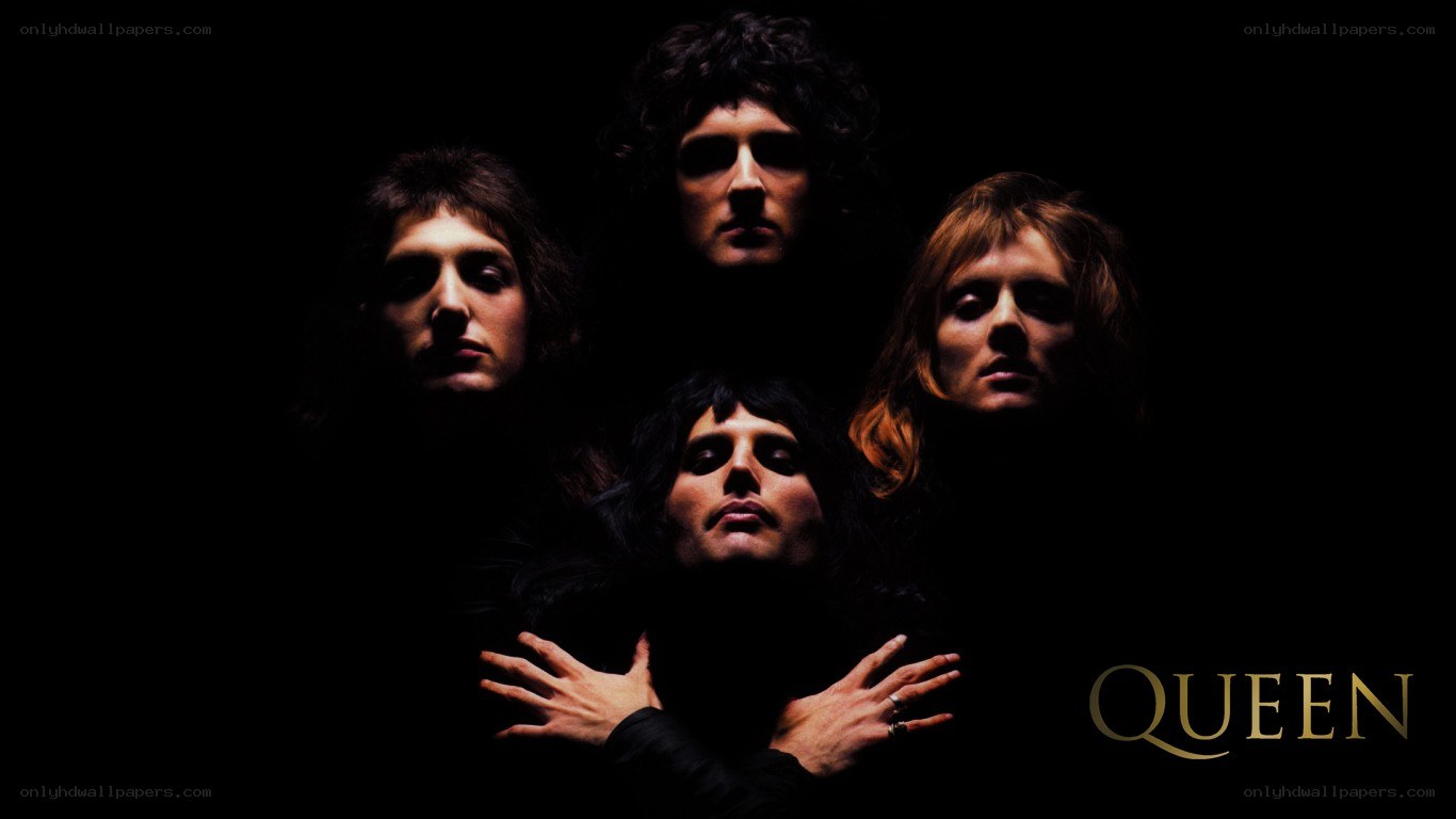 Queen band portrait