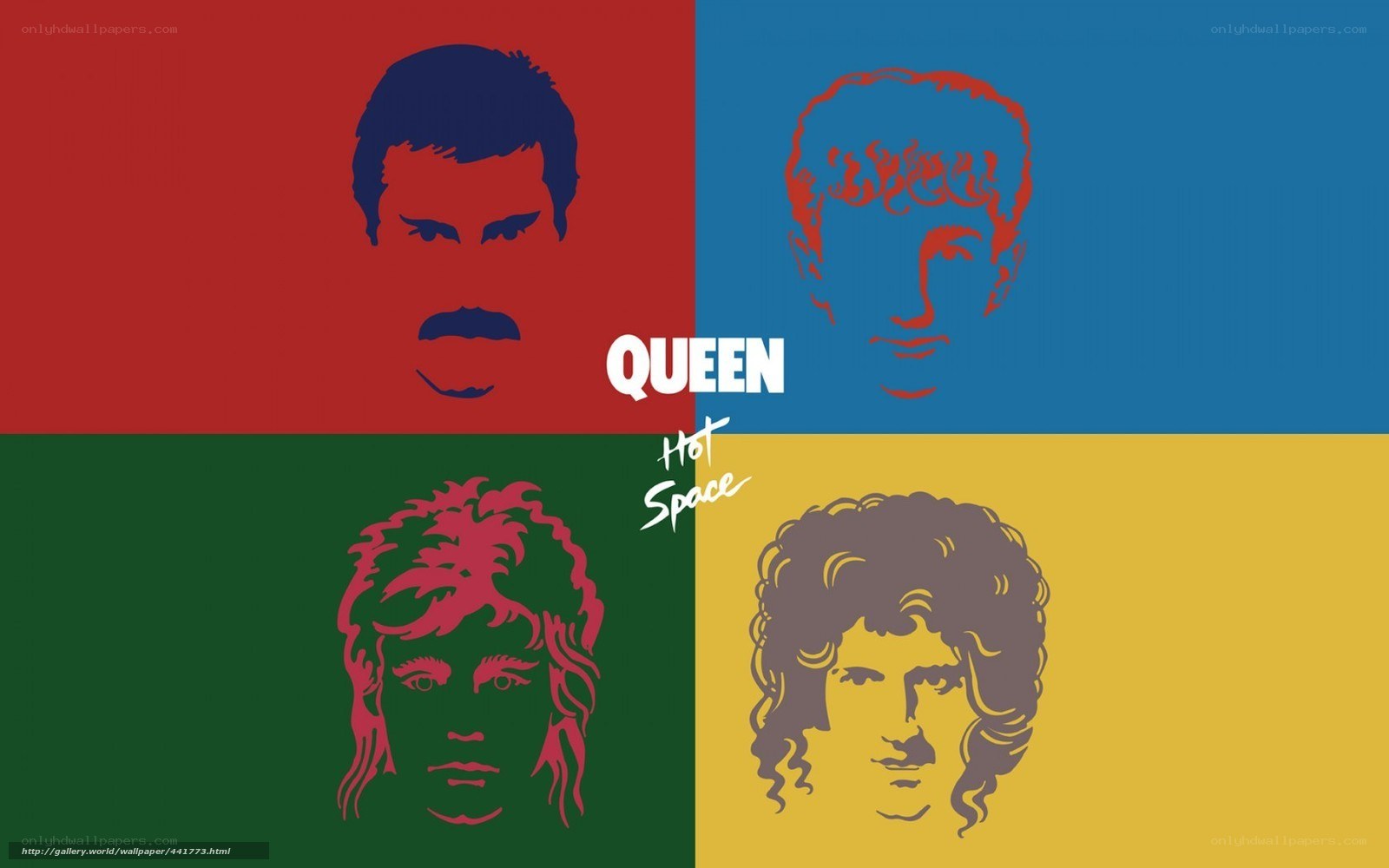 Queen band portrait