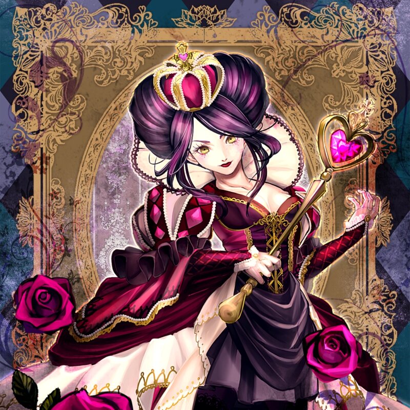 Queen Character with Scepter