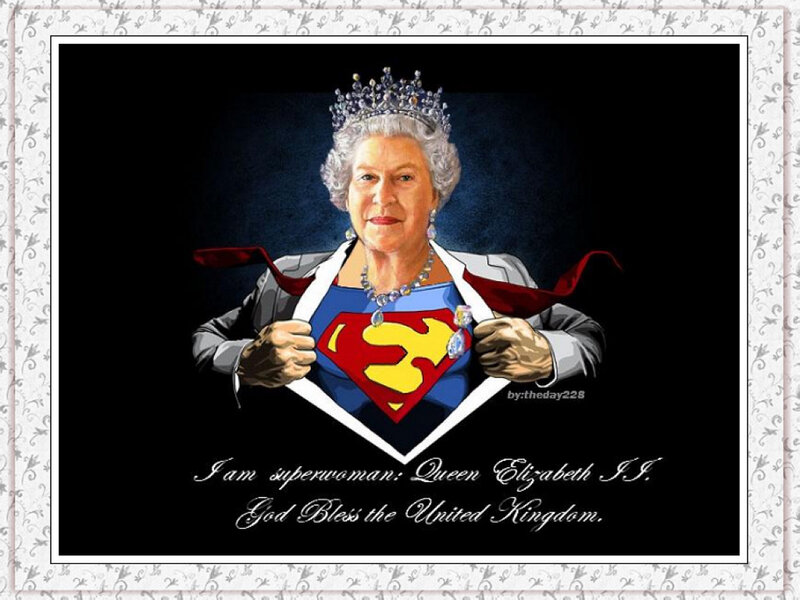 Queen Elizabeth II — Black