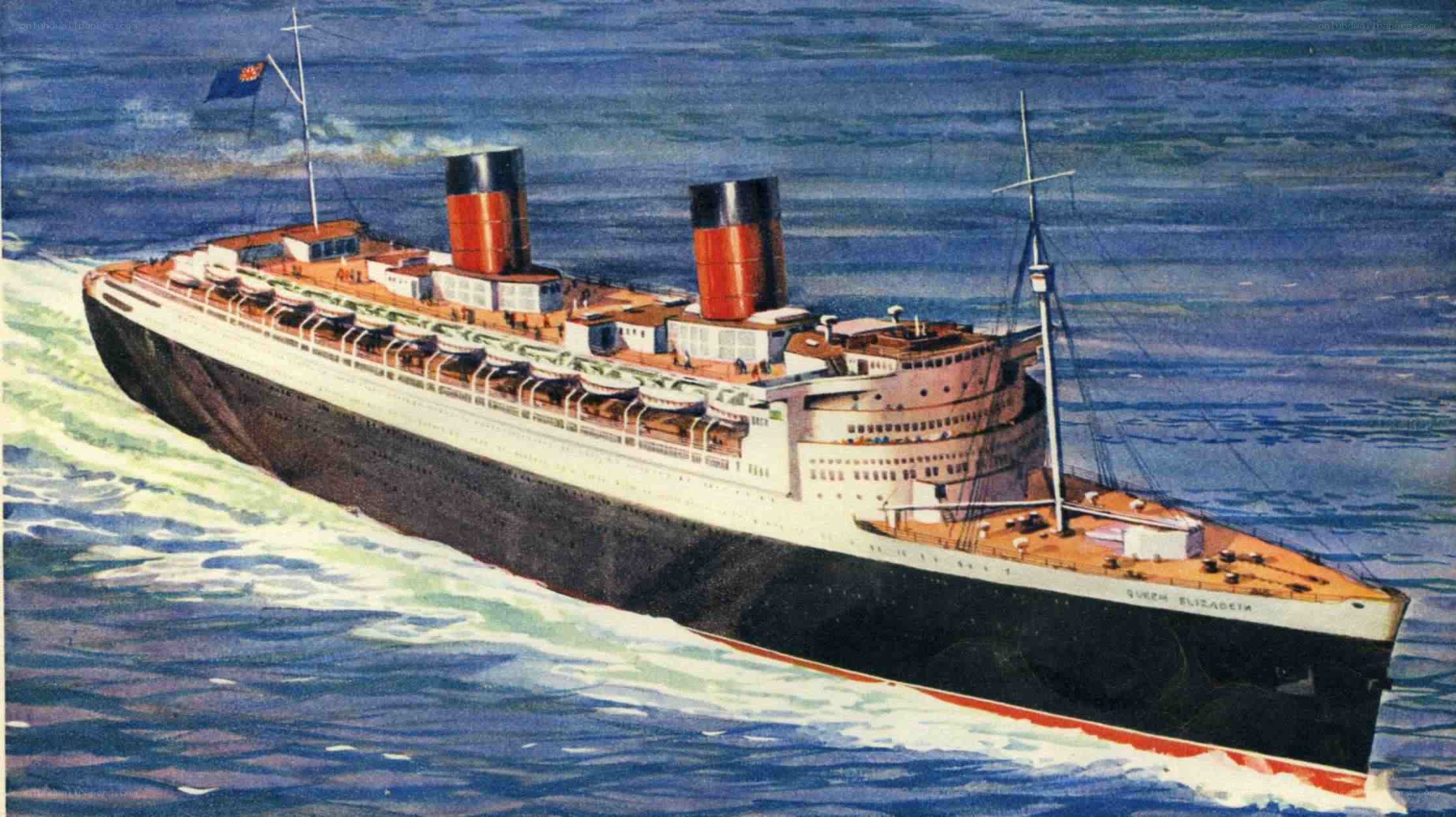 Queen Elizabeth ocean liner