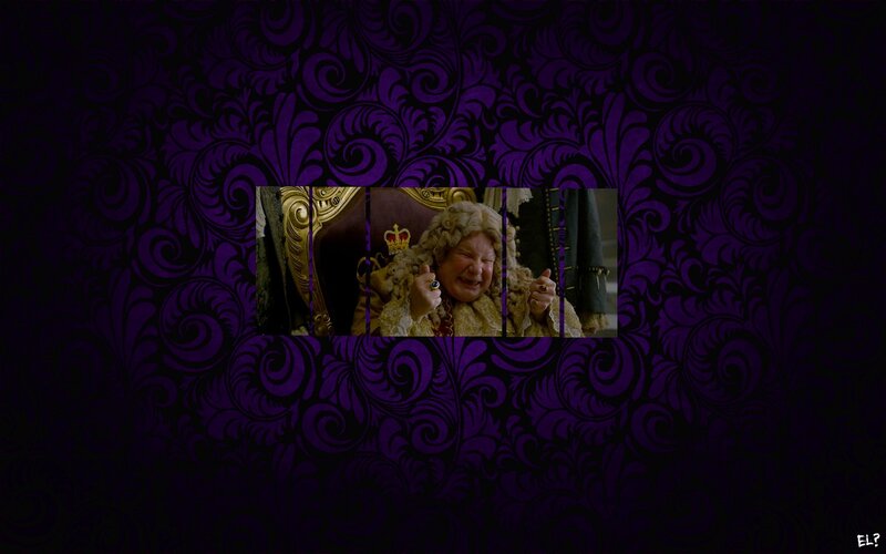 Queen in distress