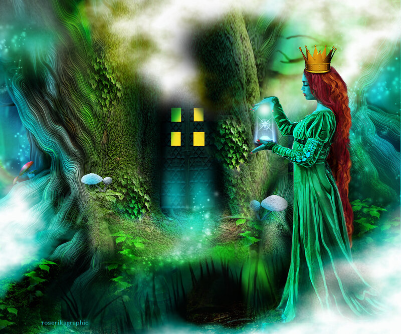 Queen in Forest
