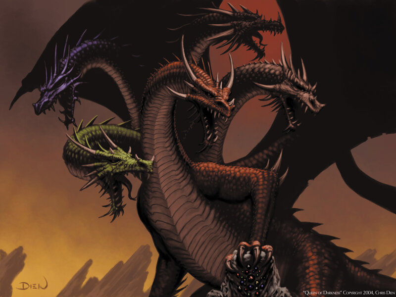 Queen of Darkness dragon