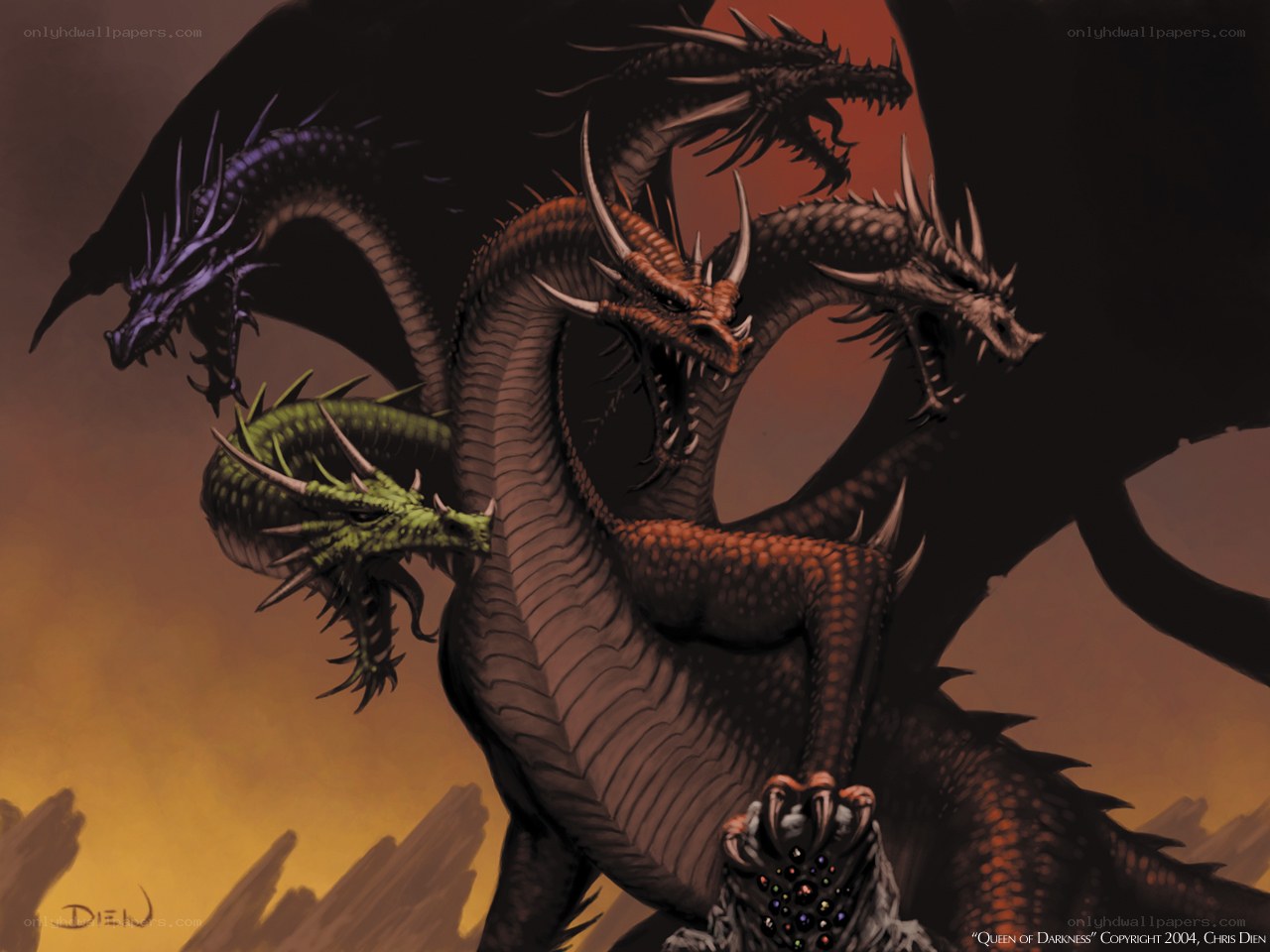 Queen of Darkness dragon