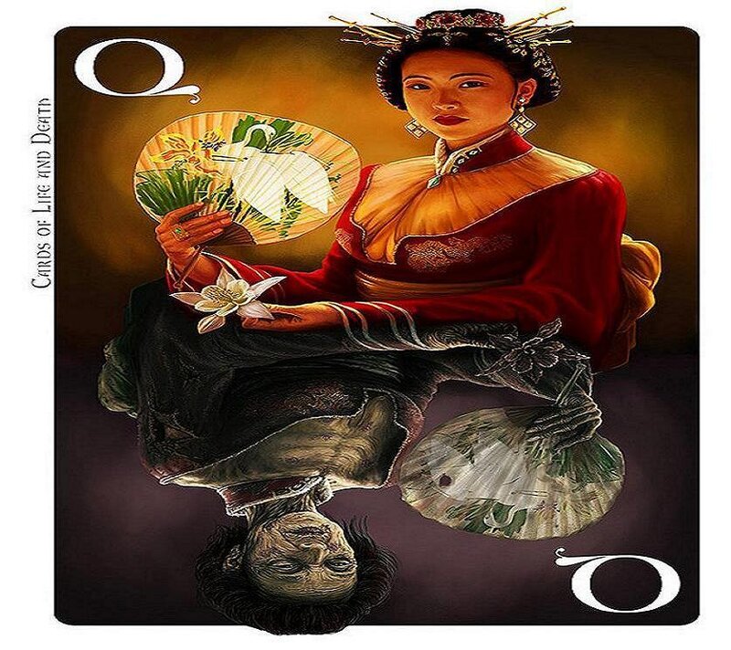 Queen of Fans card art