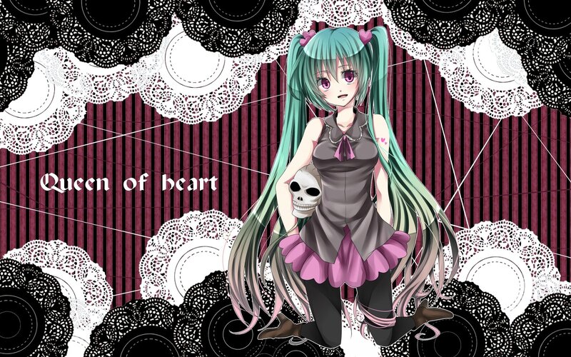 Queen of heart anime art