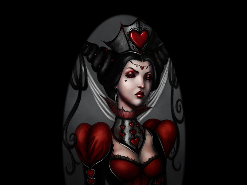 Queen of Hearts Character