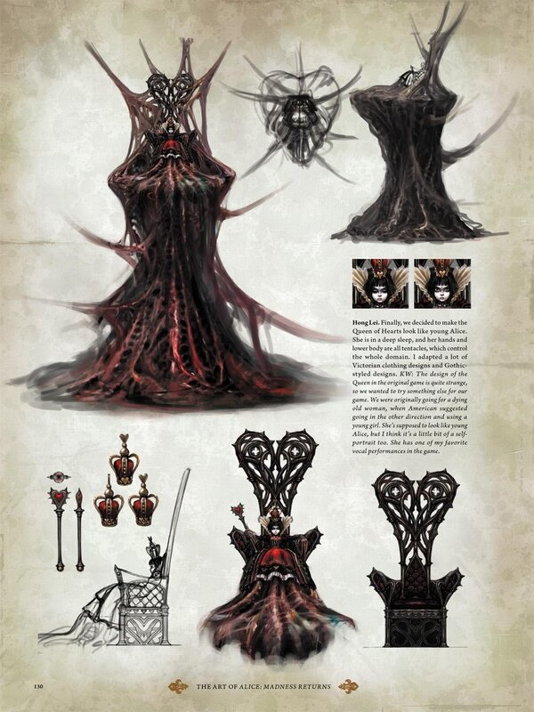 Queen of Hearts concept art