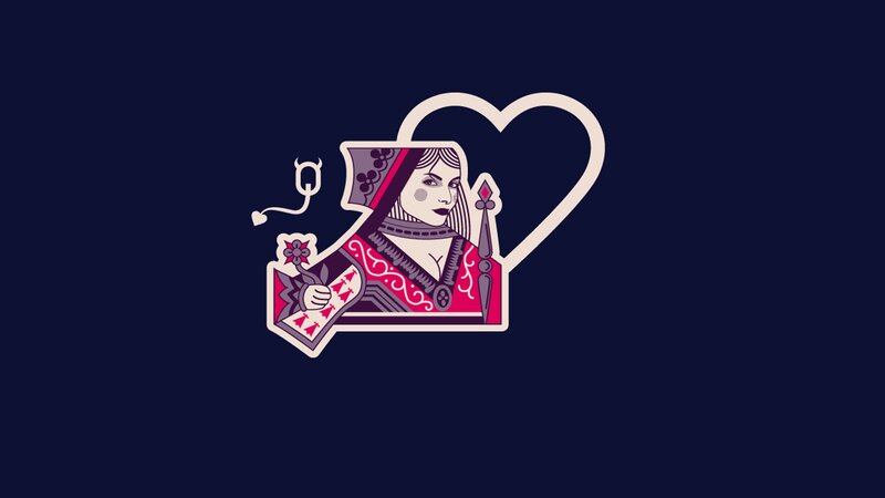 Queen of Hearts illustration